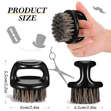 MEN GROOMING BROCHA FINGER BRUSH  (white & black)