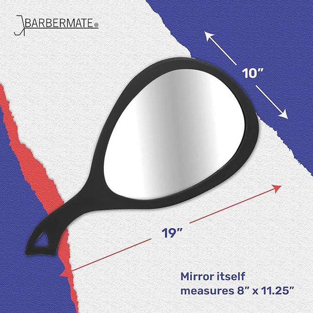 BarberMate Teardrop Mirror