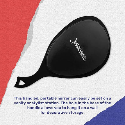 BarberMate Teardrop Mirror