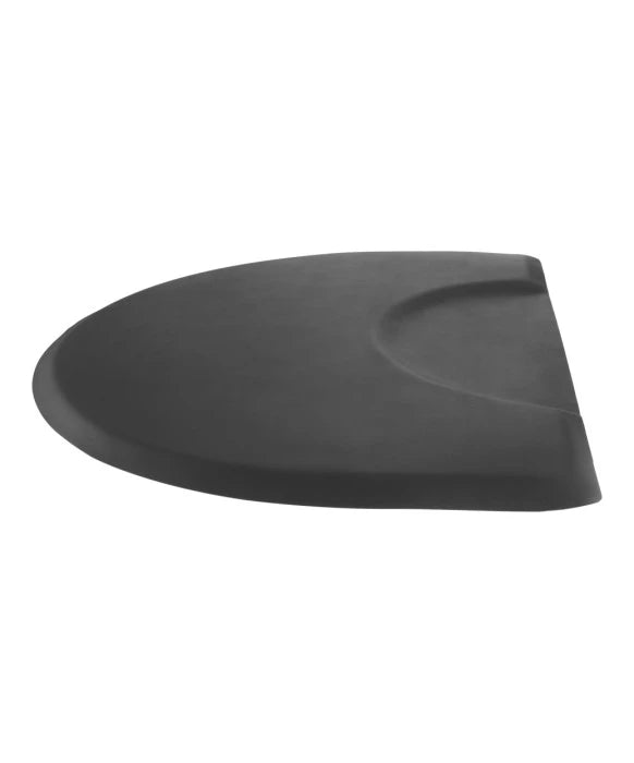 Half-Moon Barber Floor Mat
