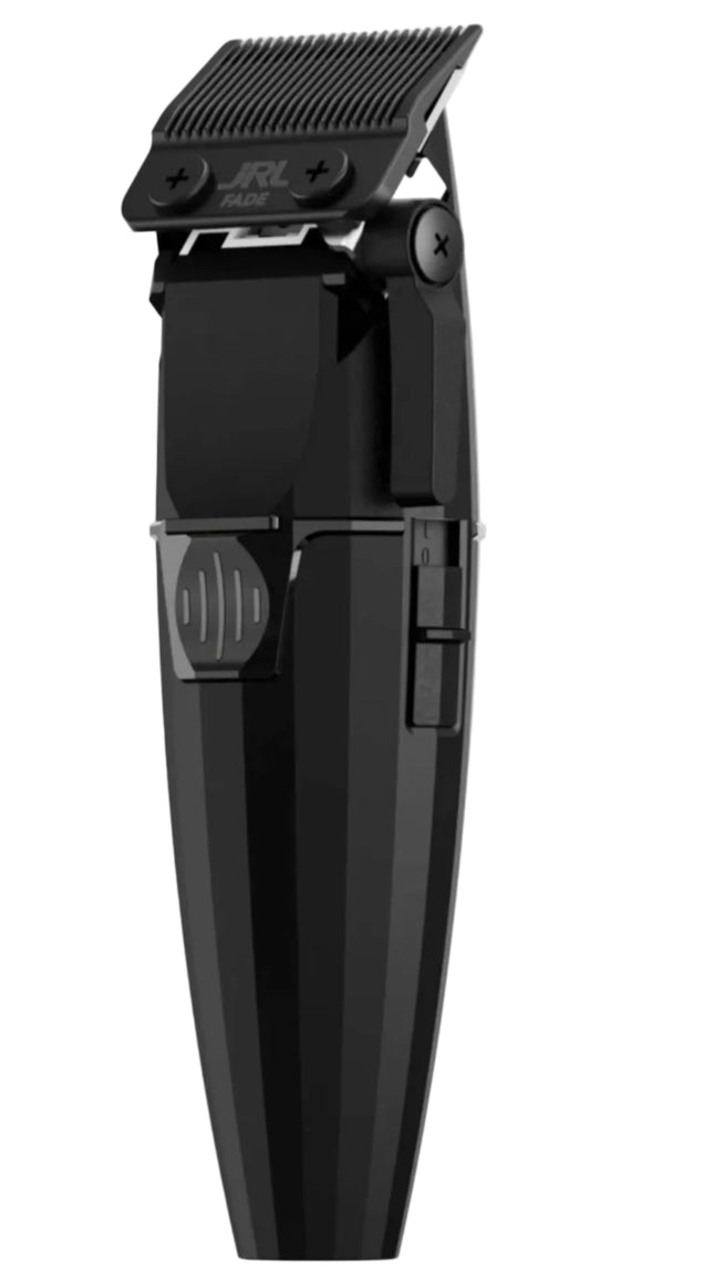 Black hair clipper on a white background