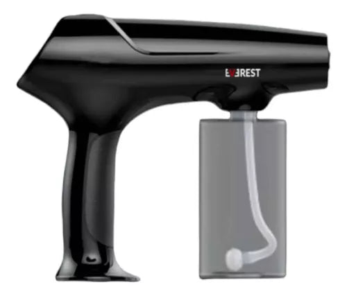 Aftershave pistola spray packaging showing a spray bottle with a black handle.