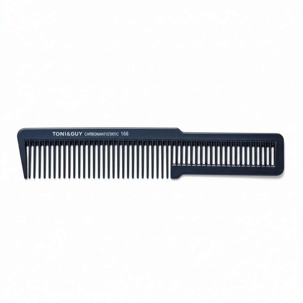 Black comb with 'TONI&GUY' branding